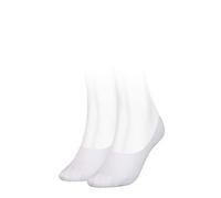 Tommy Hilfiger Footie, Calzini Donna, Bianco, 39-42
