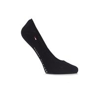 Tommy Hilfiger Footie, Calzini Donna, Nero, 39-42