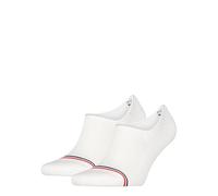 Tommy Hilfiger Footie, Calzini Unisex - Adulto, Bianco, 43-46