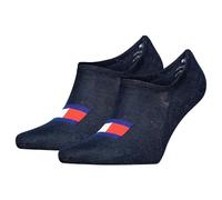 Tommy Hilfiger Footie, Calzini Unisex - Adulto, Navy, 35-38