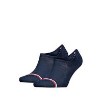 Tommy Hilfiger Footie, Calzini Unisex - Adulto, Navy, 43-46