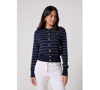 Tommy Hilfiger - Full Needle Stitch Cardigan Blu - Abbigliamento XL Blu