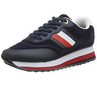 Tommy Hilfiger FW0FW04688 Donna Scarpe da Ginnastica Basse, Blu (Desert Sky Dw5), 36 EU