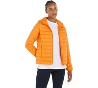 Tommy Hilfiger Giacca Donna Padded Global Stripe Jacket Giacca da Mezza Stagione, Arancione (Rich Ochre), S