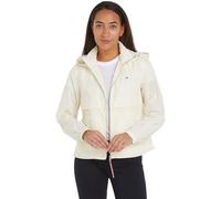 Tommy Hilfiger Giacca Donna Windbreaker Giacca da Mezza Stagione, Bianco (Calico), S