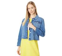 Tommy Hilfiger Giacca in denim elasticizzato da donna, Lavaggio Chesapeake, X-Large