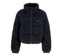 Tommy Hilfiger - Giacca Piumino Teddy Sherpa Nera - - Jackets - Donna - Nero - S