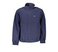 Tommy Hilfiger - Giacca Sportiva in Nylon Blu con Logo - - Jackets - Uomo - Blu - S