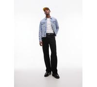 Tommy Hilfiger - Giacca trucker in denim lavaggio medio-Blu XS