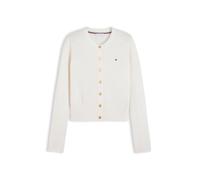 TOMMY HILFIGER Giacchetta giallo pastello Donna - Abbigliamento - Pullover e cardigan - Maglioni - Cardigan TOMMY HILFIGER M