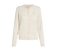 TOMMY HILFIGER Giacchetta 'Mini Cable' écru Donna - Abbigliamento - Taglie comode - Pullover e cardigan - Cardigan TOMMY HILFIGER S