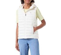 Tommy Hilfiger Gilet Donna Padded Global Stripe Gilet Imbottito, Beige (Ancient White), 3XL