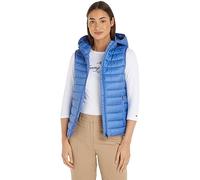 Tommy Hilfiger Gilet Donna Padded Global Stripe Gilet Imbottito, Blu (Iconic Blue), M