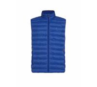 Tommy Hilfiger Uomo Gilet Packable Recycled Vest Colletto alla Coreana, Blu (Wedge Blue), S