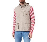 Tommy Hilfiger Gilet Uomo Sail Vest Senza Maniche, Beige (Stone), S