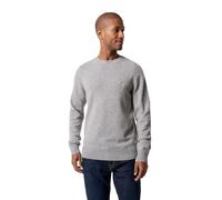 Tommy Hilfiger Girocollo Lambswool (IT, Testo, S, Regular, Regular, Standard, Grigio)