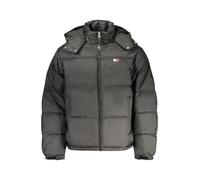 Giacca con cappuccio Tommy Jeans Alaska Down Puffer nero puro - M