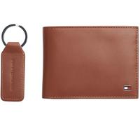 Tommy Hilfiger TH Set di portafogli da regalo 2 pezzi. marrone