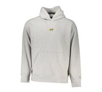 Tommy Hilfiger Gray Cotton Men Sweater - XXL