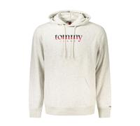 Tommy Hilfiger Gray Cotton Mens Hoodie - M
