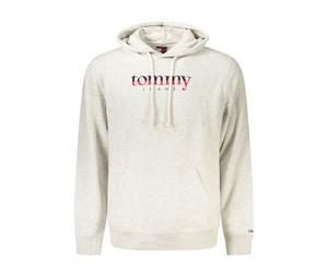 Tommy Hilfiger Gray Cotton Mens Hoodie - XXL