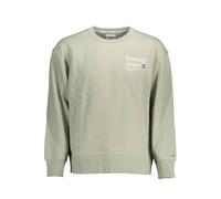 Tommy Hilfiger Green Cotton Men Sweater - S