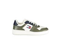 Tommy Hilfiger Green Leather Men Sneaker - EU46