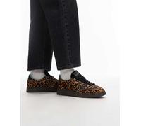 Tommy Hilfiger - Greenwich - Sneakers basse in camoscio leopardate-Multicolore 36