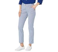 Tommy Hilfiger Damen Hampton Chino Pant-Stripe Unterhose, Blu/Bianco, 48
