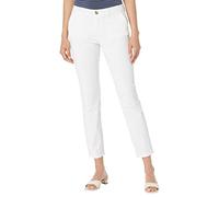 Tommy Hilfiger Hampton Chino Pants Pantaloni leggeri da donna con vestibilità comoda, bianco, 38