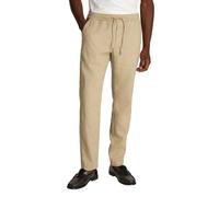 Tommy Hilfiger Harlem Sorona Linen Mw0Mw38801 Pantaloni Chino, Khaki (Sandalwood), 40W / 32L Adulto