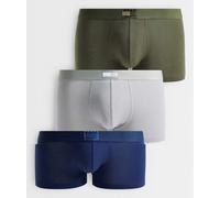 Tommy Hilfiger - Heritage - Confezione da 3 paia di boxer aderenti color kaki/blu navy/grigio-Multi 46