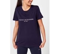 Tommy Hilfiger - Heritage Hilfiger C-Nk Reg Tee Blu - Abbigliamento M Blu