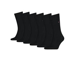 Tommy Hilfiger Herren Socken ECOM 6er Pack Blau Schwarz 75% Baumwolle 39-42 43-46 47-49, Black, 47-49