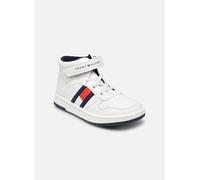 Tommy Hilfiger - High Top Lace-Up/Velcro Sneaker Bianco - Sneakers 29 Bianco