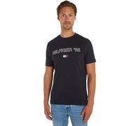 Tommy Hilfiger Hilfiger 85 Tee MW0MW34427 Magliette a Maniche Corte, Blu (Desert Sky), XS Uomo