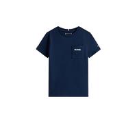 TOMMY HILFIGER Hilfiger EMB Reg Pique Tee SS T-Shirt (Confezione da 1), Dark Night Navy, 8-9 Years
