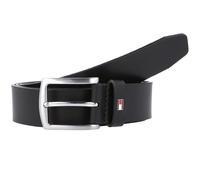 Tommy Hilfiger Uomo Cintura New Denton 3.5 Belt Cintura in Pelle, Nero (Black), 95 cm
