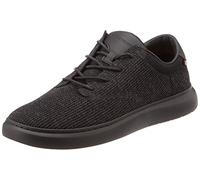 Tommy Hilfiger HILFIGER KNIT HYBRID SHOE, Scarpa ibrida Uomo, Nero, 43 EU