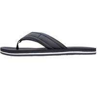 Tommy Hilfiger Hilfiger Padded Beach Sandal Fm0fm05801, Infradito Uomo, Black (Black), 47 EU
