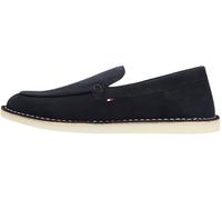 Tommy Hilfiger Hilfiger Stitchdown Suede Loafer Fm0fm05782, Mocassini Uomo, Blue (Desert Sky), 40.5 EU