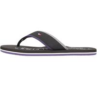 Tommy Hilfiger Nero Poliestere Men Ciabatta - EU43/US10