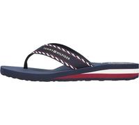 Tommy Hilfiger HILFIGER WEBBING BEACH SANDALO FW0FW09038 Infradito, BLU (Space Blue), 42, Blu Spazio Blu, 42 EU