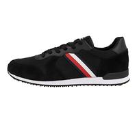 Tommy Hilfiger ICONIC MIX RUNNER FM0FM04733, Uomo, Nero (Black), 40 EU
