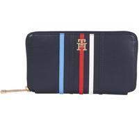 Tommy Hilfiger Iconic Tommy Large ZA Corp AW0AW16165, Portafogli Donna, Blu (Space Blue), OS