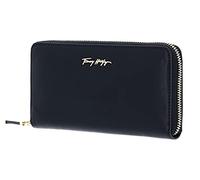 Tommy Hilfiger Iconic Tommy Large Zip Around Wallet Desert Sky, Nero, 36 EU