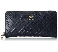 Tommy Hilfiger Iconic Tommy LRG ZA Mono AW0AW14343, Portafogli Donna, Blu (Space Blue), OS