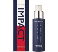 Tommy Hilfiger Impact olio da tolettatura per pelle e barba 30 ML leggero jojoba