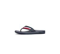 Tommy Hilfiger Molded Hilfiger Beach Sandal Fm0fm05803, Infradito Uomo, Blue (RWB), 45 EU