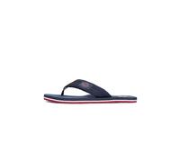 Tommy Hilfiger Patch Hilfiger Beach Sandal Fm0fm05804, Infradito Uomo, Blue (Desert Sky), 45.5 EU